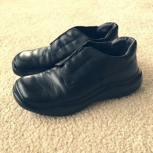 Prada Vibram Black Leather Shoes